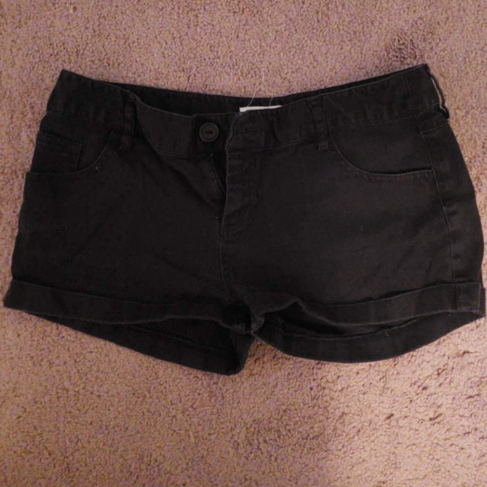 Black shorts